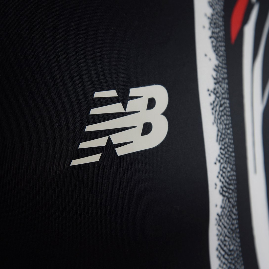 Camisola São Paulo 25/26 s/n° Pré Jogo New Balance Masculina - Preto
