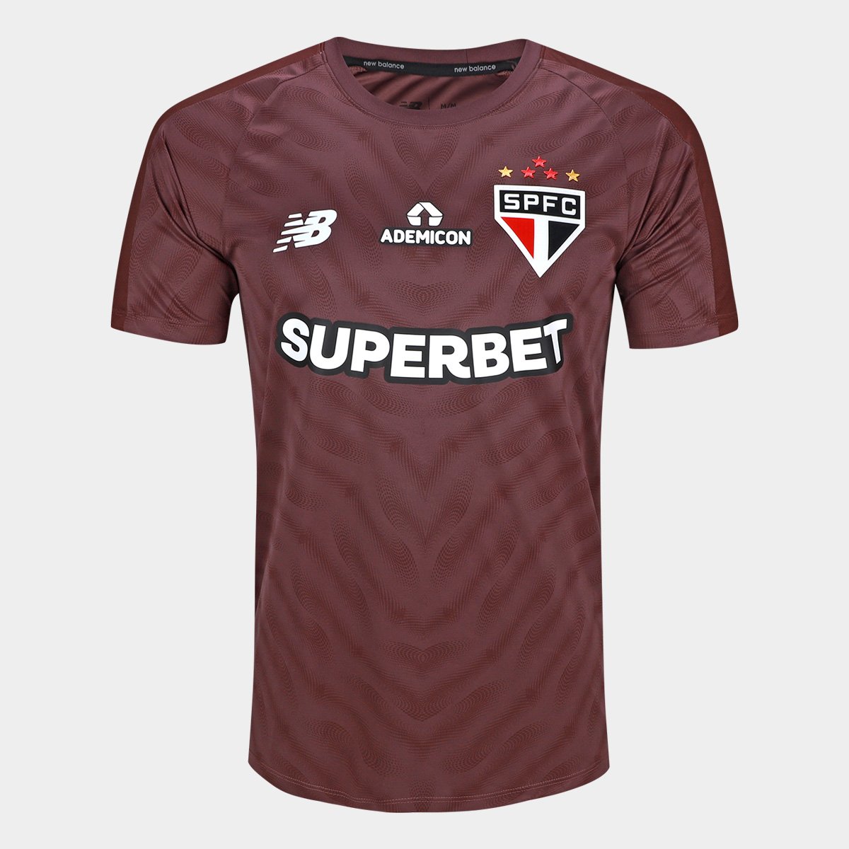 Camisola São Paulo 26/27 Goleiro New Balance Masculina - Vinho