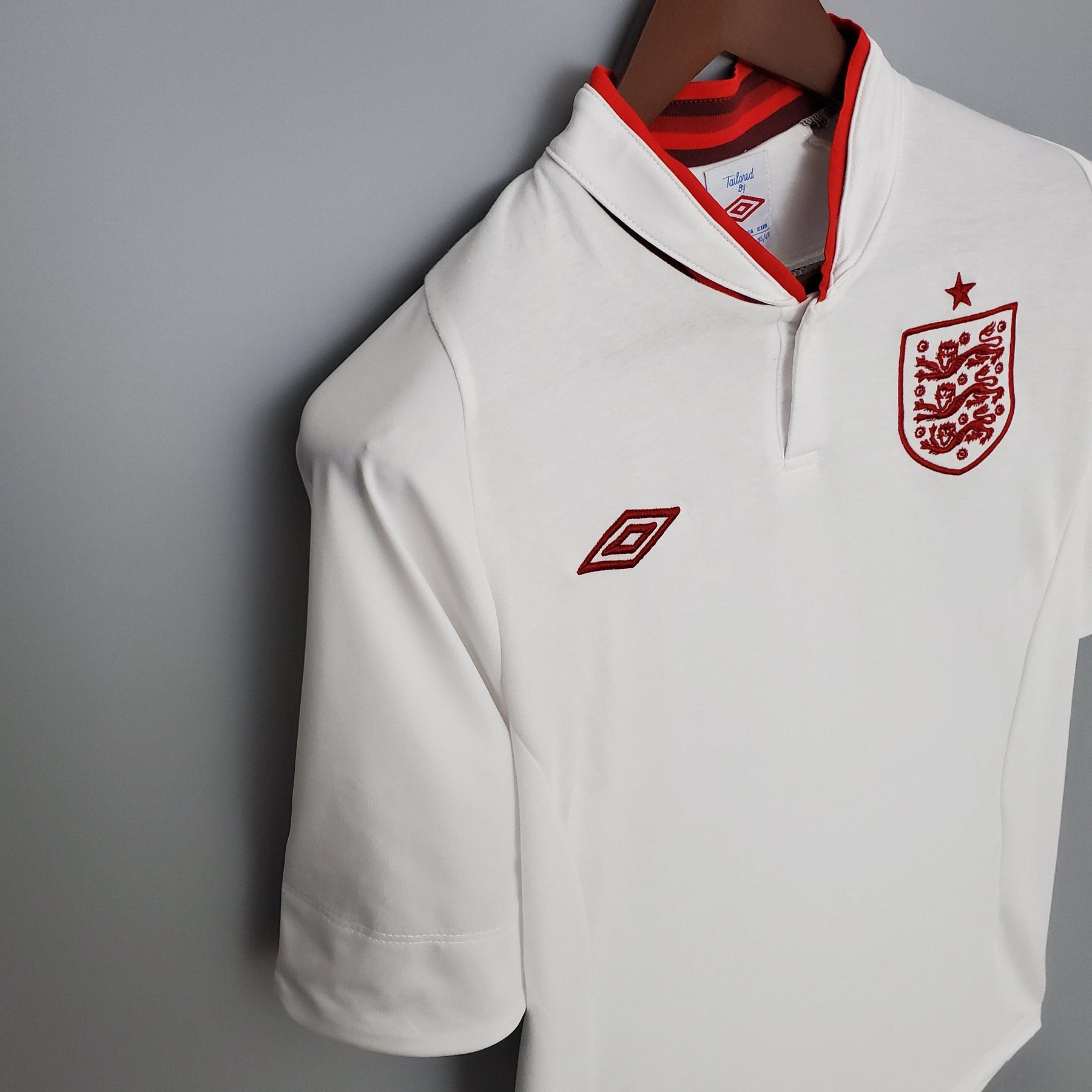 Camisola Retrô Seleção Inglaterra 2012/12 Home