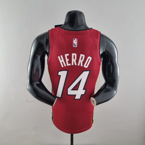 Camisola NBA Miami Heat #14 Herro  - 75° Aniversário Red