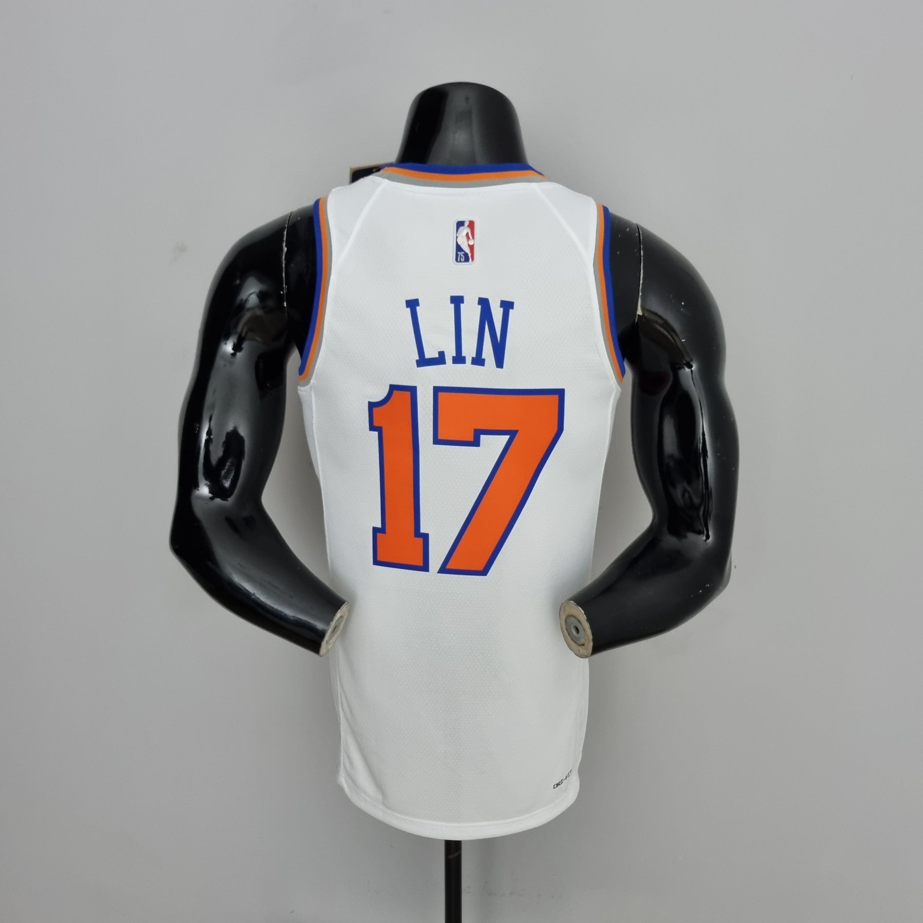 Camisola NBA NY Knicks #17 Lin - 75° Aniversário White