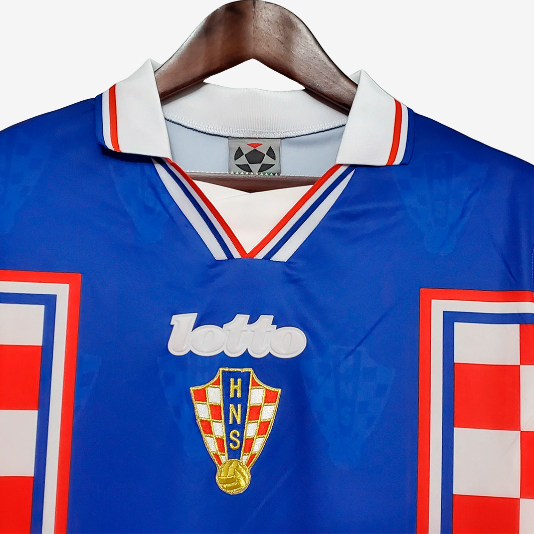 Camisola Croácia 1998 Home – Retrô