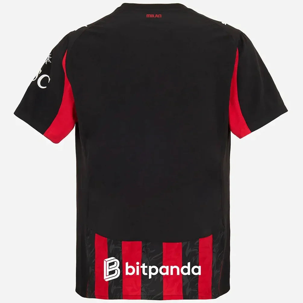 Camisola AC Milan I 25/26 s/n Torcedor - Vermelha