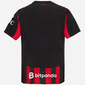 Camisola AC Milan I 25/26 s/n Torcedor - Vermelha