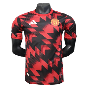 Camisola de treino Manchester United 25/26 - Vermelha - Versão Jogador
