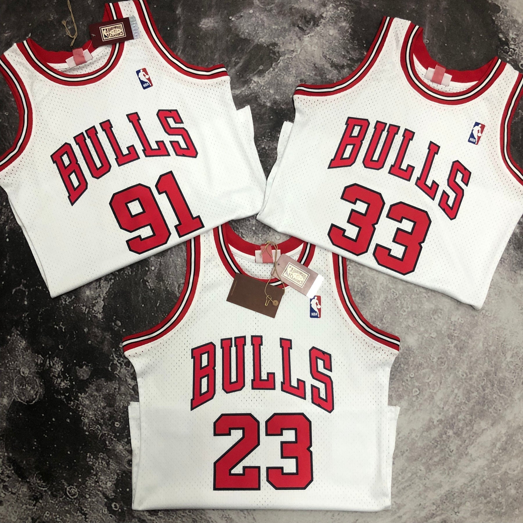 Camisola Chicago Bulls Home Mitchell & Ness 97/98