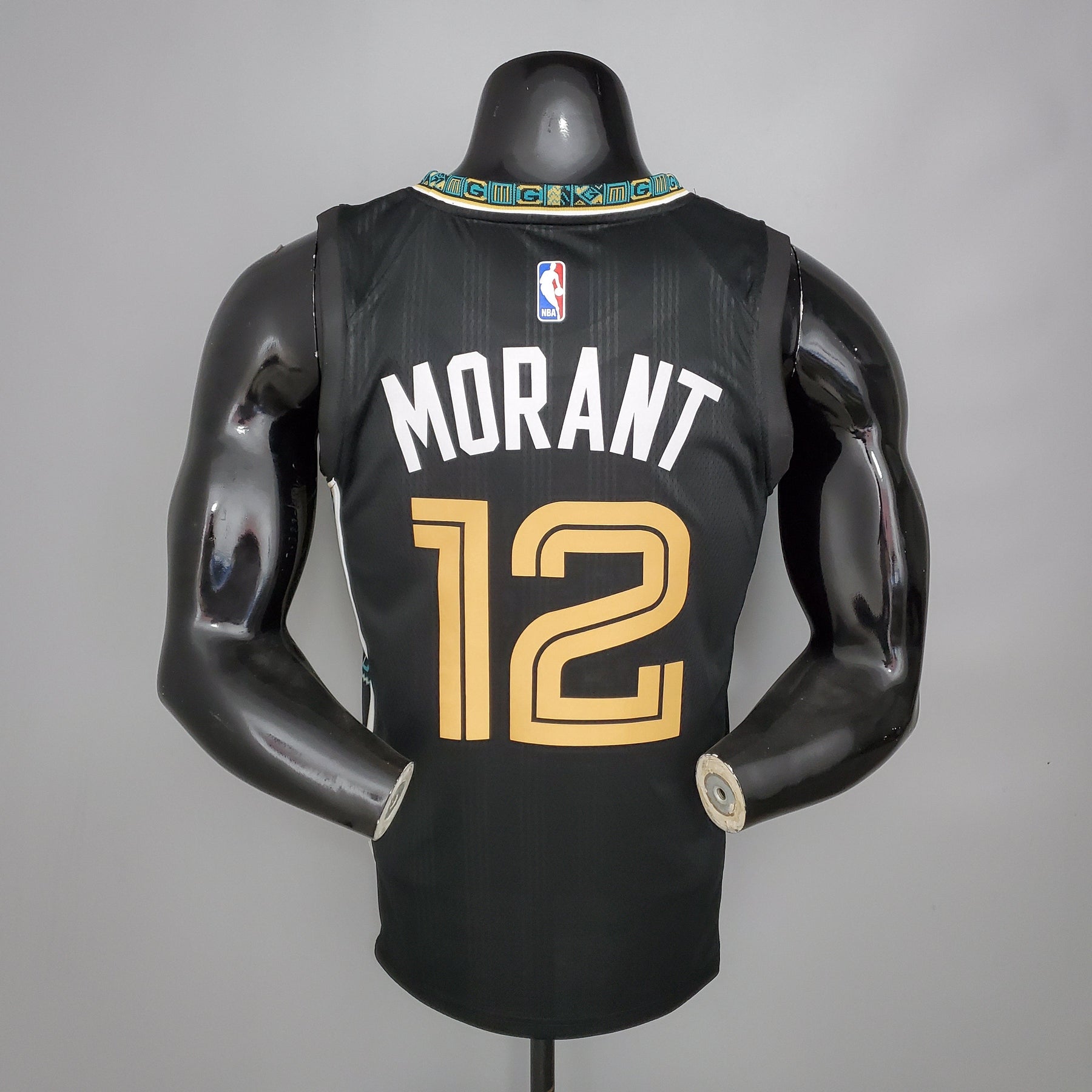 Camisola NBA Memphis Grizzlies #12 Morant - City Edition Black