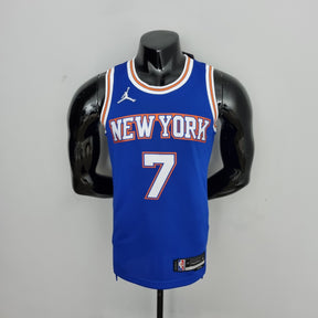 Camisola NBA NY Knicks #7 Anthony - 75° Aniversário Limited Blue