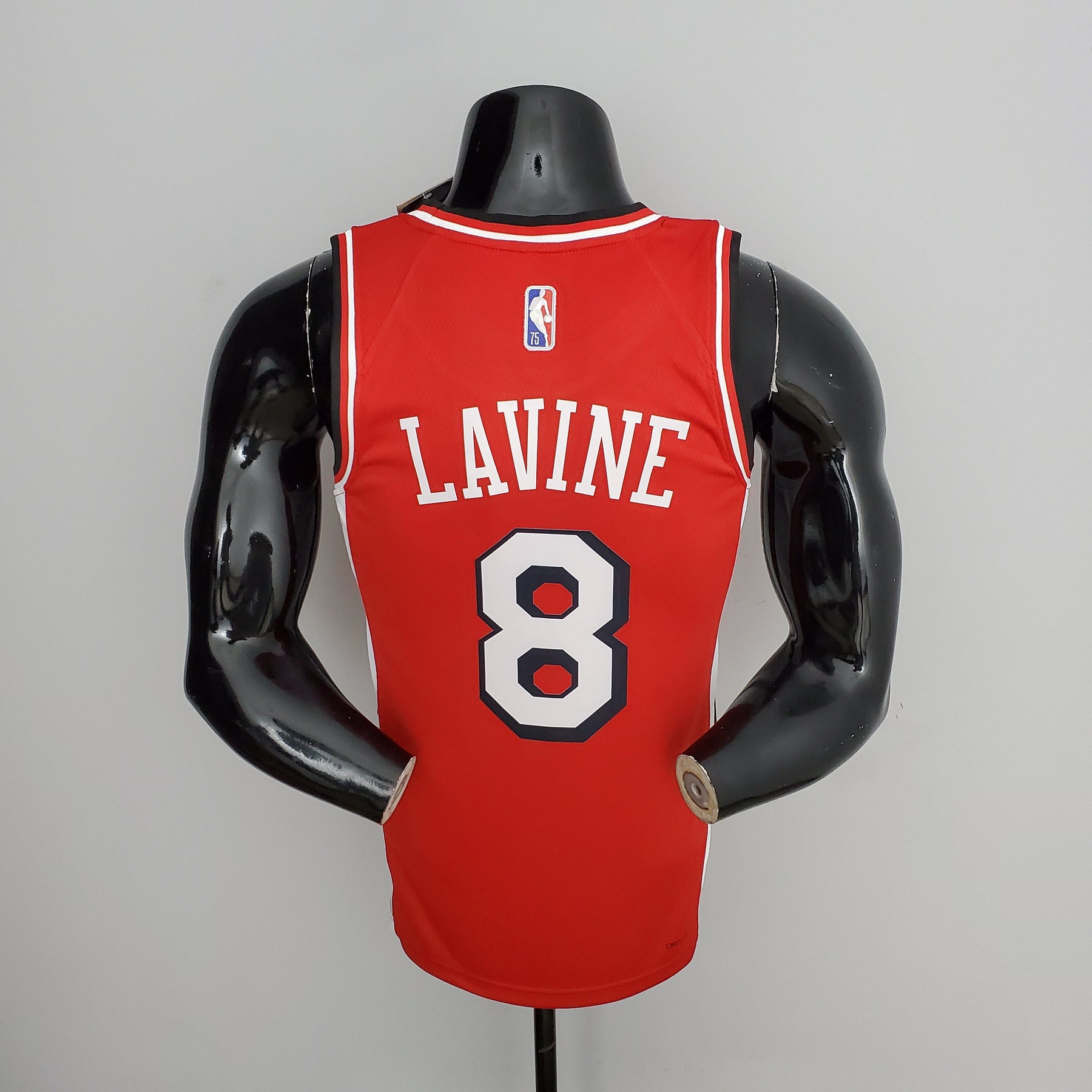Camisola NBA Chicago Bulls #8 Lavine - 75° Aniversário Red