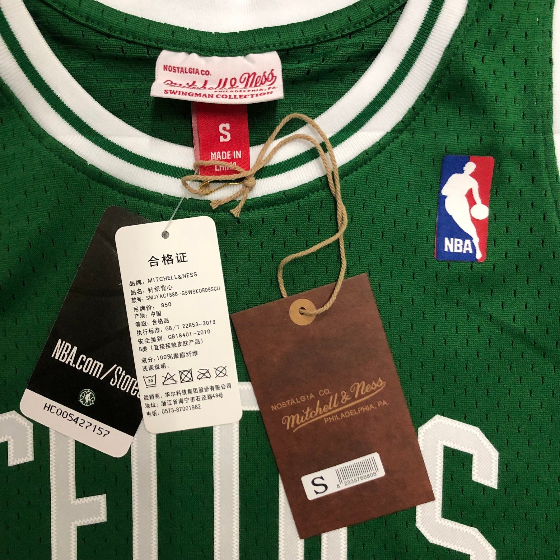 Camisola Boston Celtics Mitchell & Ness 07/08