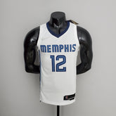 Camisola NBA Memphis Grizzlies #12 Morant - 75° Aniversário White