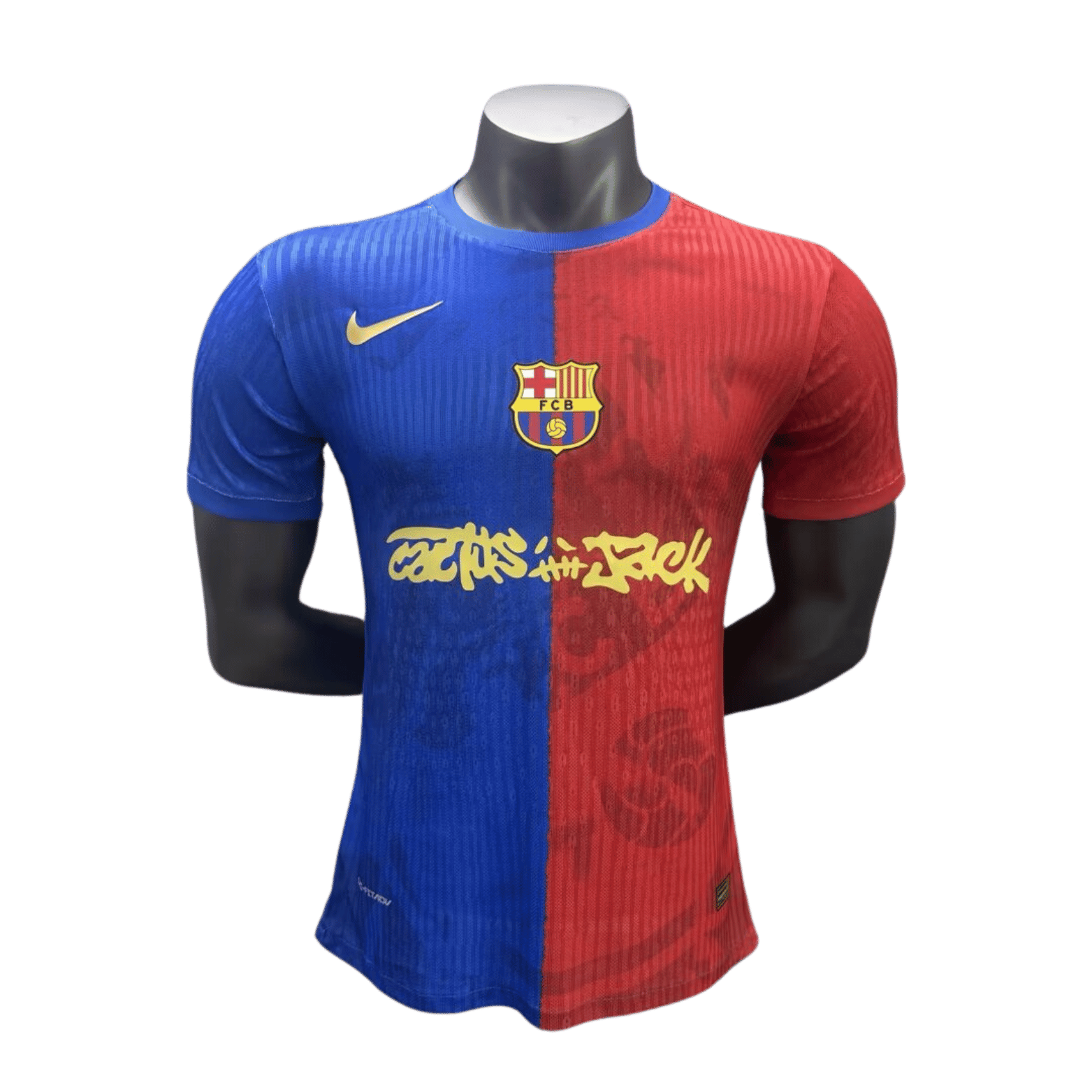 Camisa  Barcelona Travis Scott - Versão de jogador