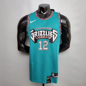 Camisola NBA Memphis Grizzlies #12 Morant - Recognition Green