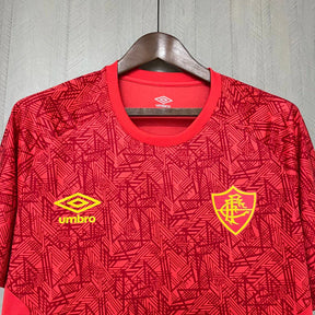 Camisola Fluminense Red 24/25 Torcedor Umbro Masculina - Vermelho