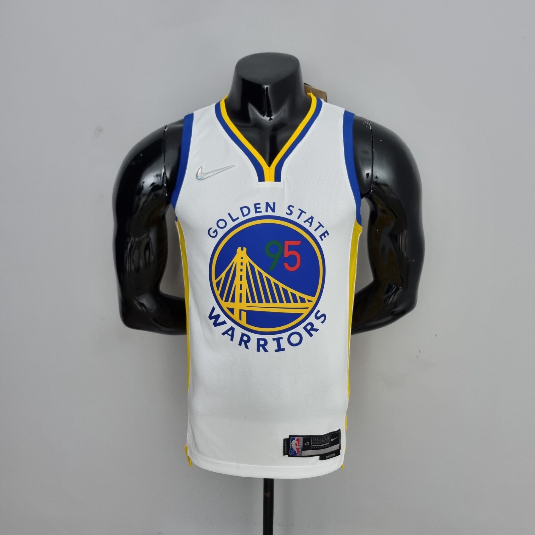 Camisola NBA Golden State Warriors #95 Toscano - Mexico White