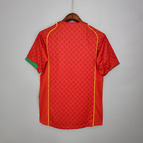 Camisola Retrô Seleção Portugal 2004/04 Home