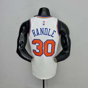 Camisa NBA NY Knicks #30 Randle - 75° Aniversário White