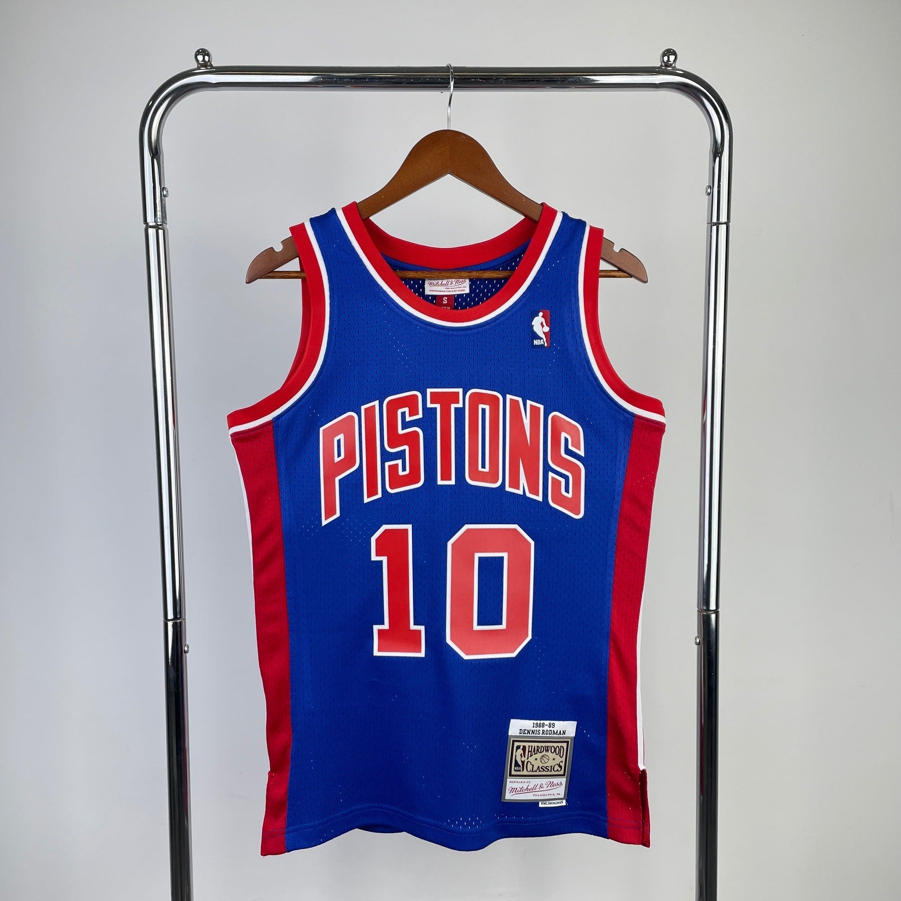 Camisola Detroit Pistons Mitchell & Ness Away Edition 88/89