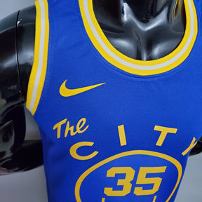 Camisola NBA Golden State Warriors #35 Durant - Train Blue