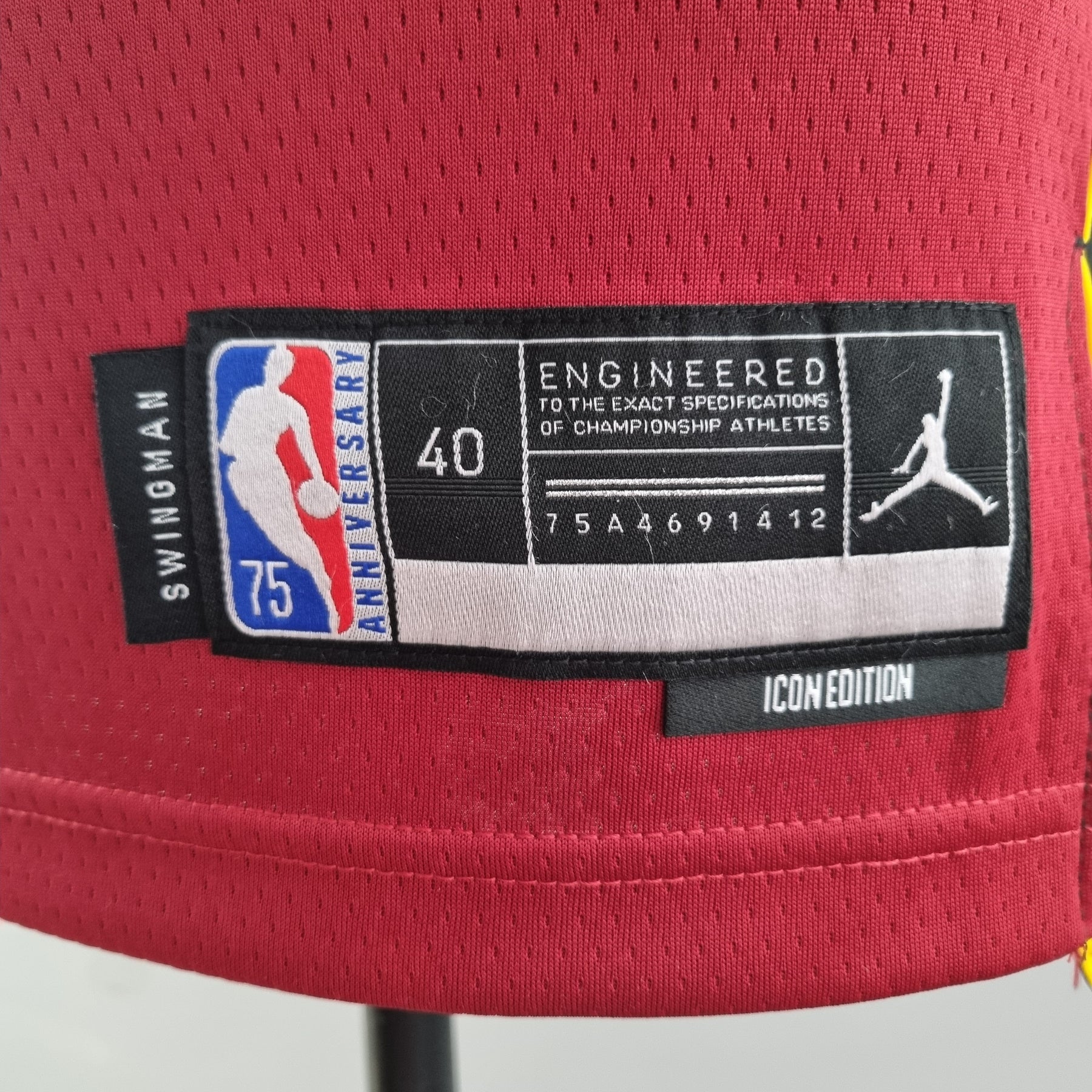 Camisola NBA Miami Heat #22 Butler - 75° Aniversário Red
