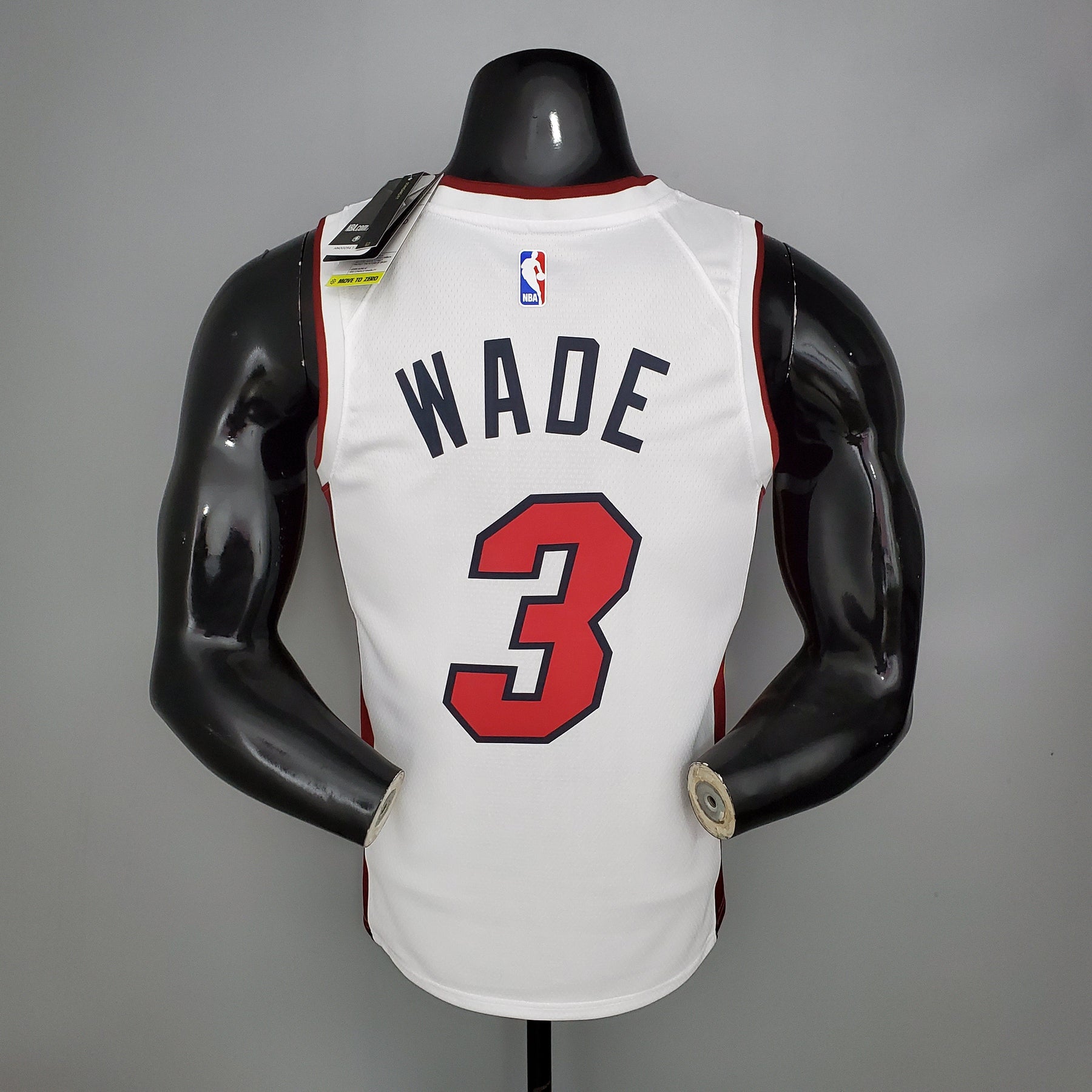 Camisola NBA Miami Heat #3 Wade - 75° Aniversário White