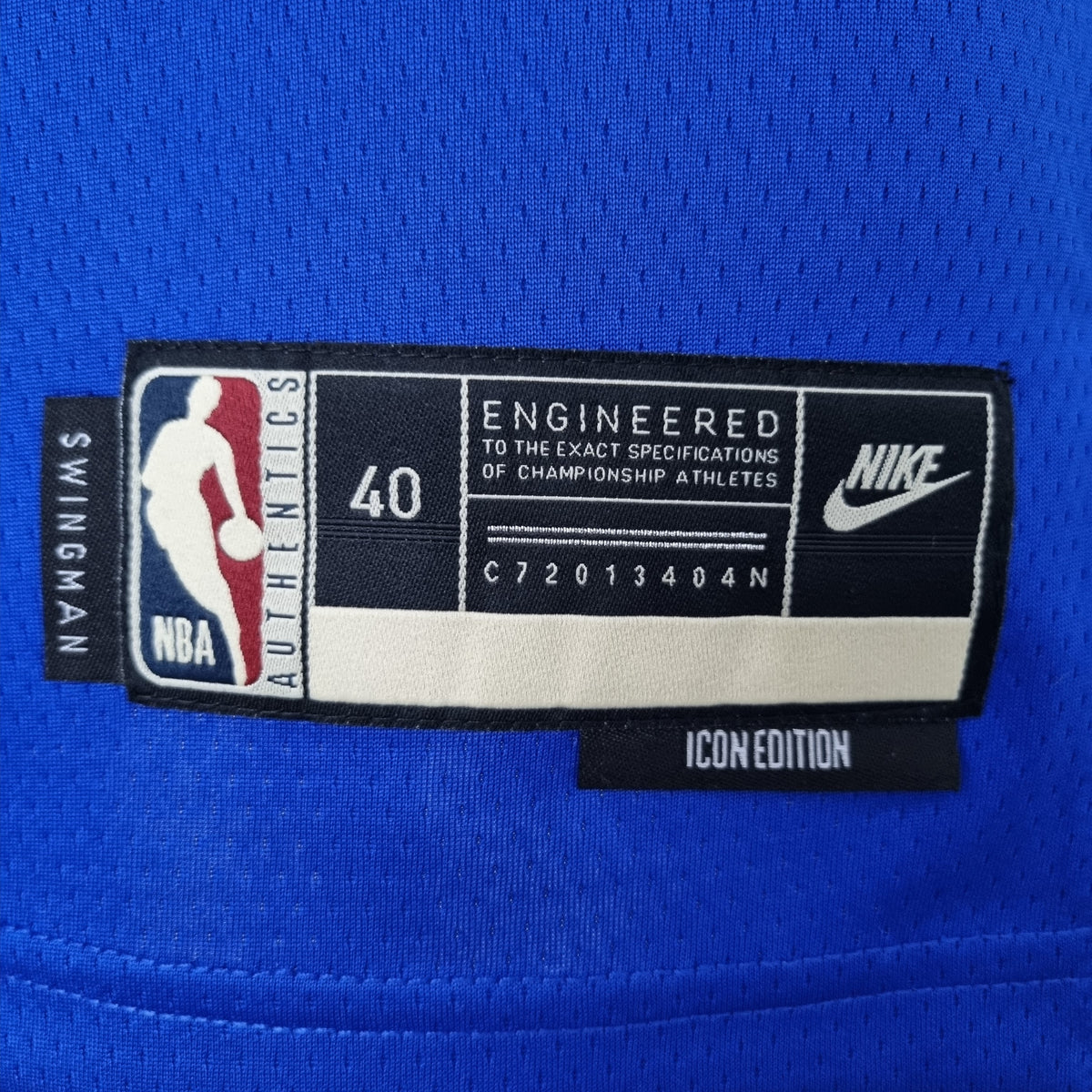 Camisola NBA Golden State Warriors #95 Toscano - Mexico Exclusive Blue