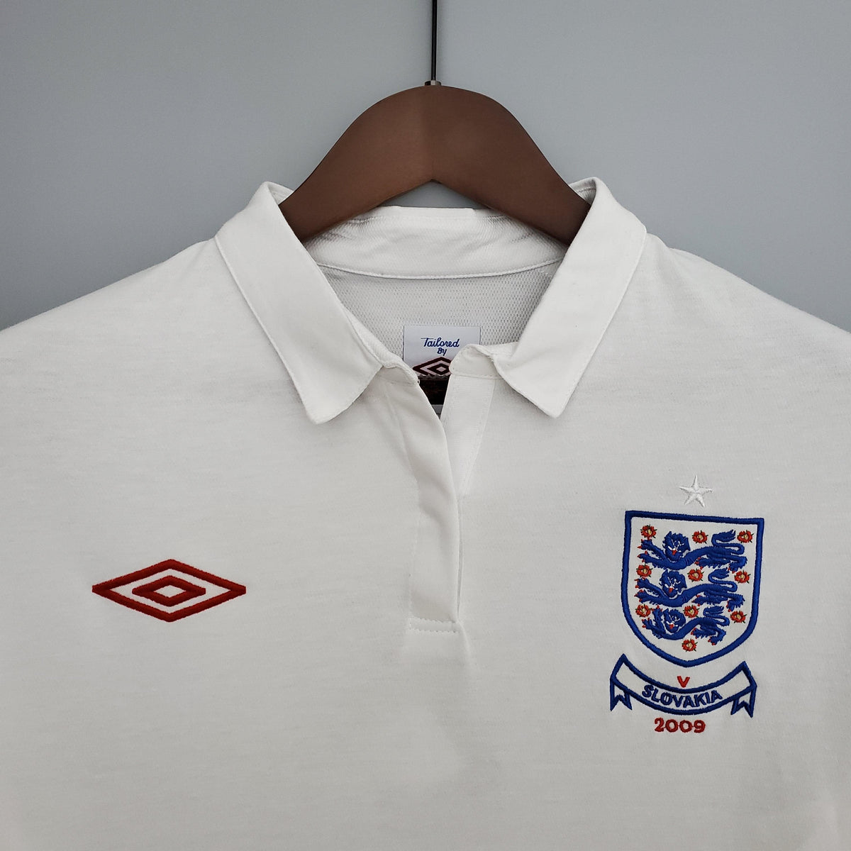 Camisola Retrô Seleção Inglaterra 2010/10 Home