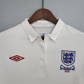 Camisola Retrô Seleção Inglaterra 2010/10 Home