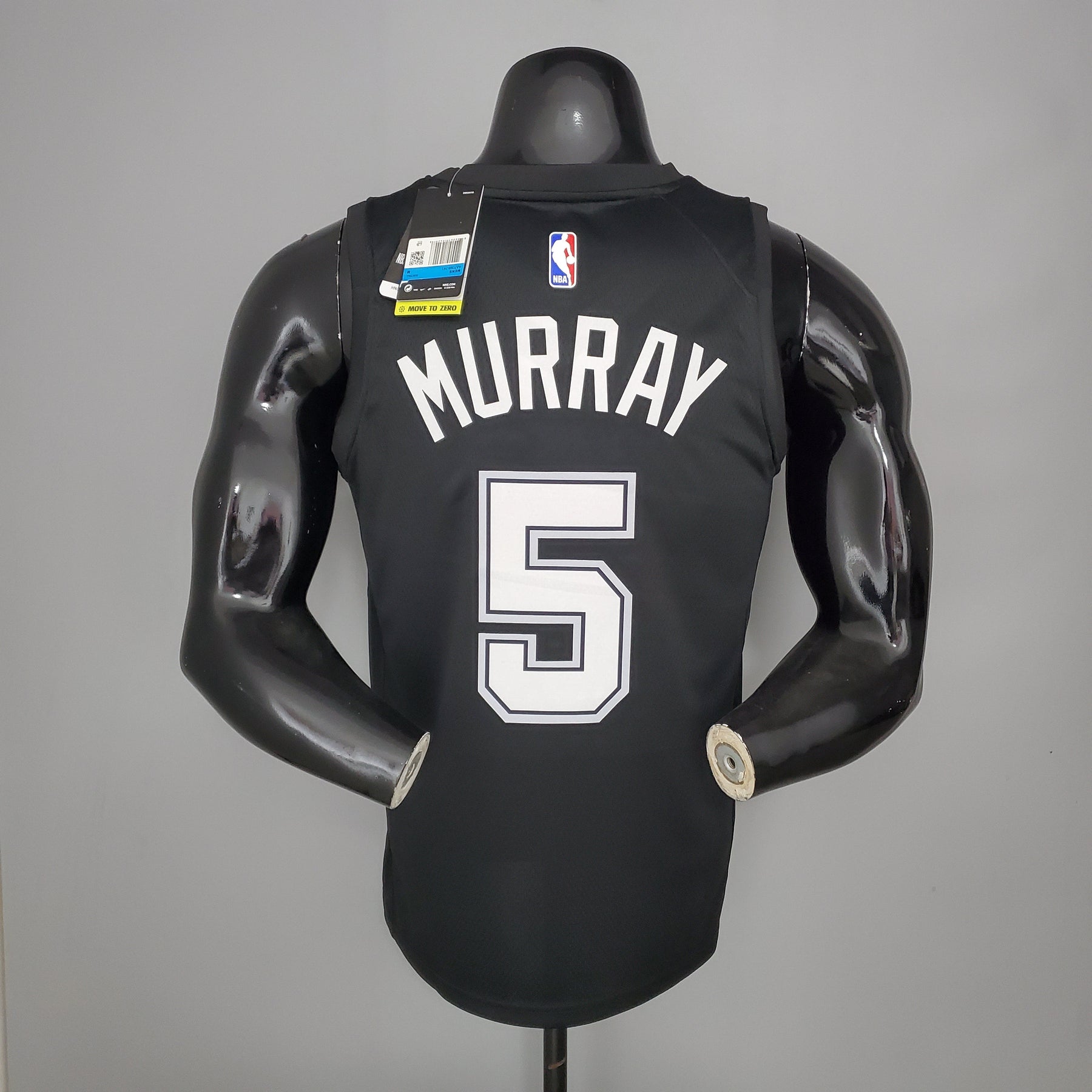 Camisola NBA San Antonio Spurs #5 Murray - City Edition Black