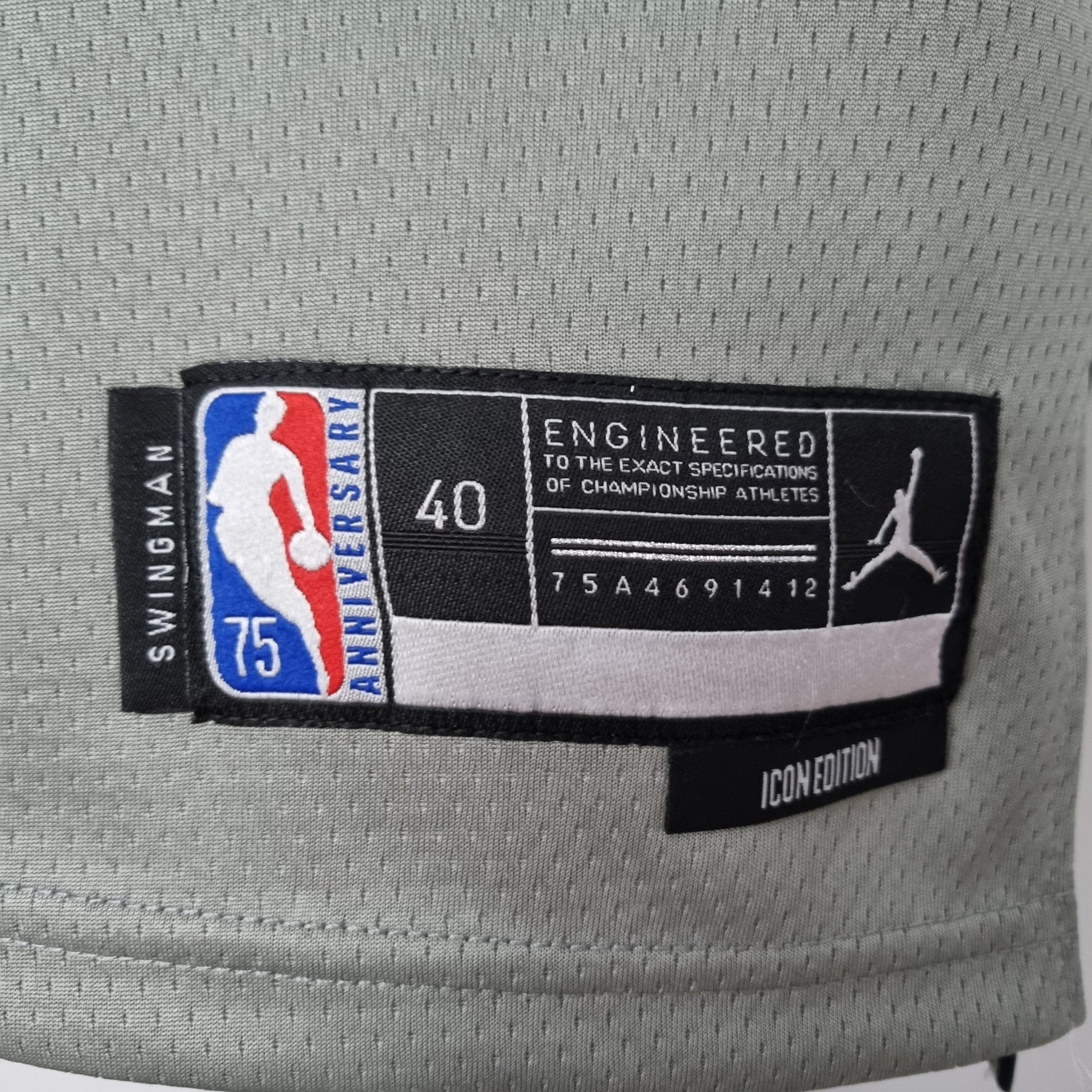 Camisola NBA Brooklyn Nets #10 Personalizarmons - 75° Aniversário