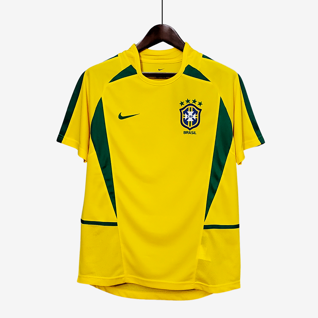 Camisola Brasil 2002 Home – Retrô