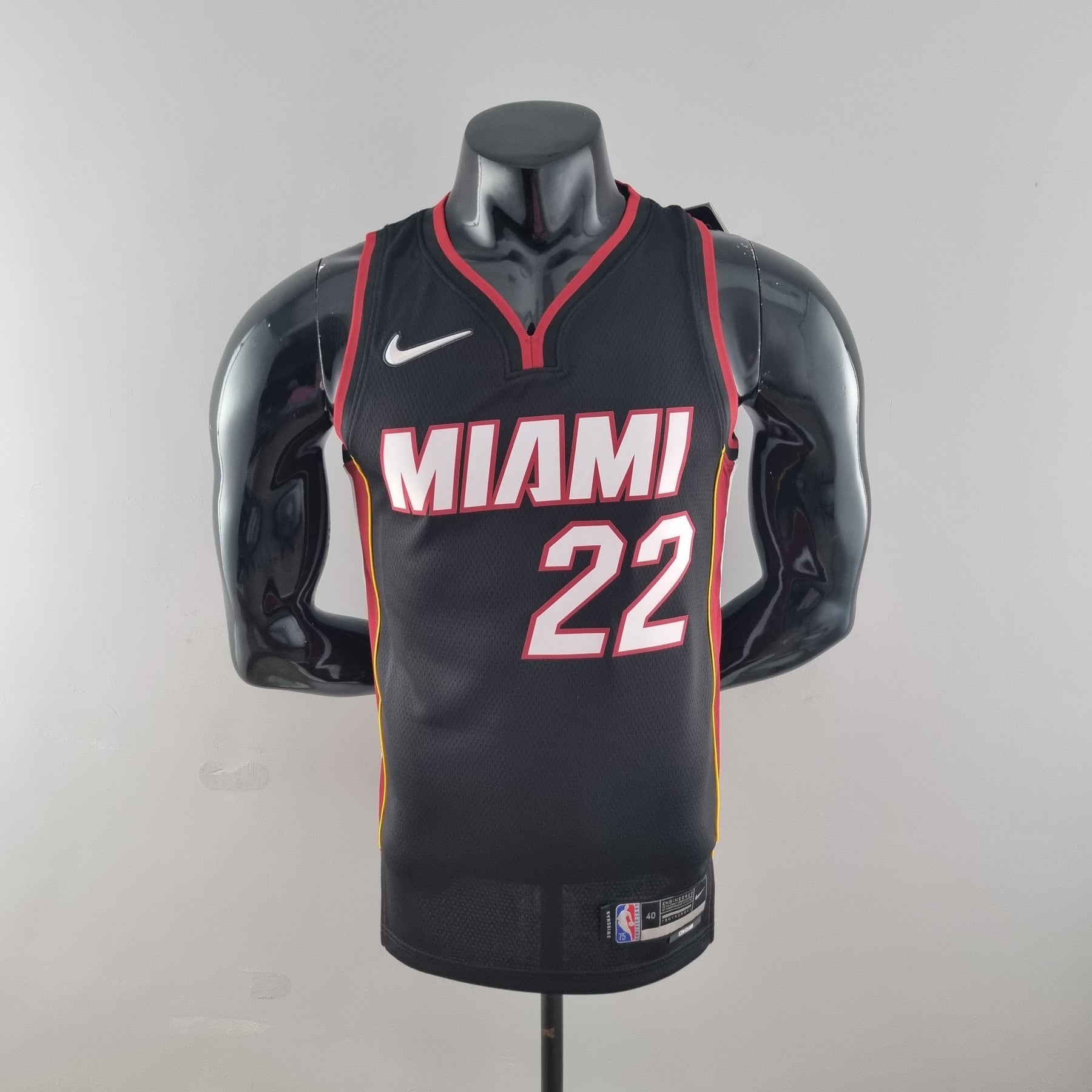 Camisola NBA Miami Heat #22 Butler - 75° Aniversário Black