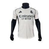 Camisola de treino do Real Madrid 25/26 - Branca - Versão Jogador