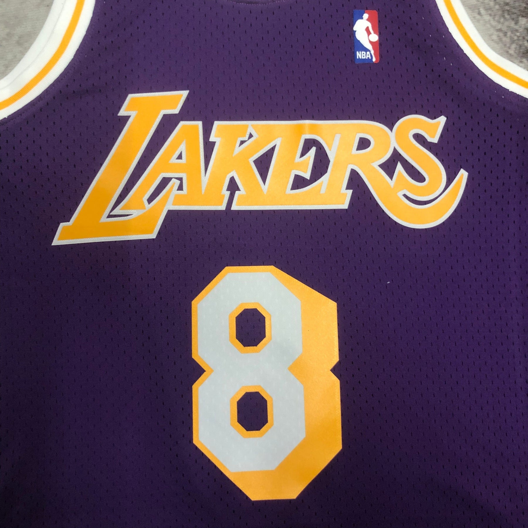 Camisola Los Angeles Lakers Mitchell & Ness Away 96/97
