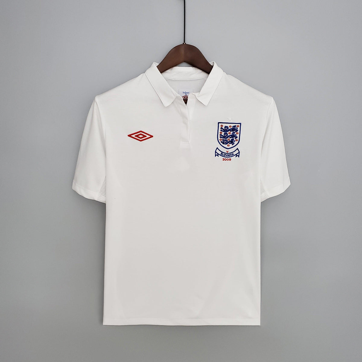 Camisola Retrô Seleção Inglaterra 2010/10 Home