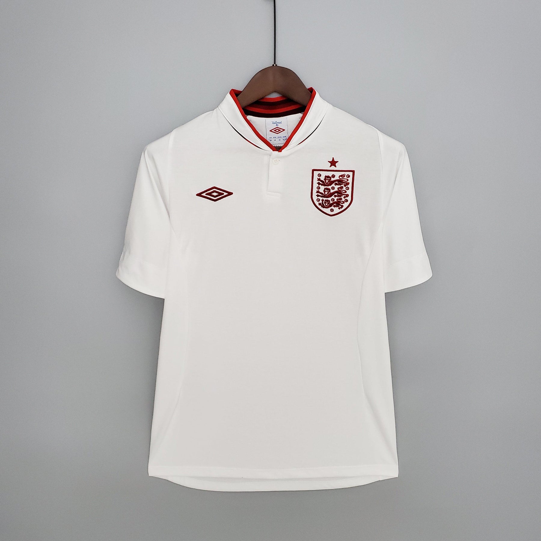Camisola Retrô Seleção Inglaterra 2012/12 Home