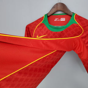 Camisola Retrô Seleção Portugal 2004/04 Home