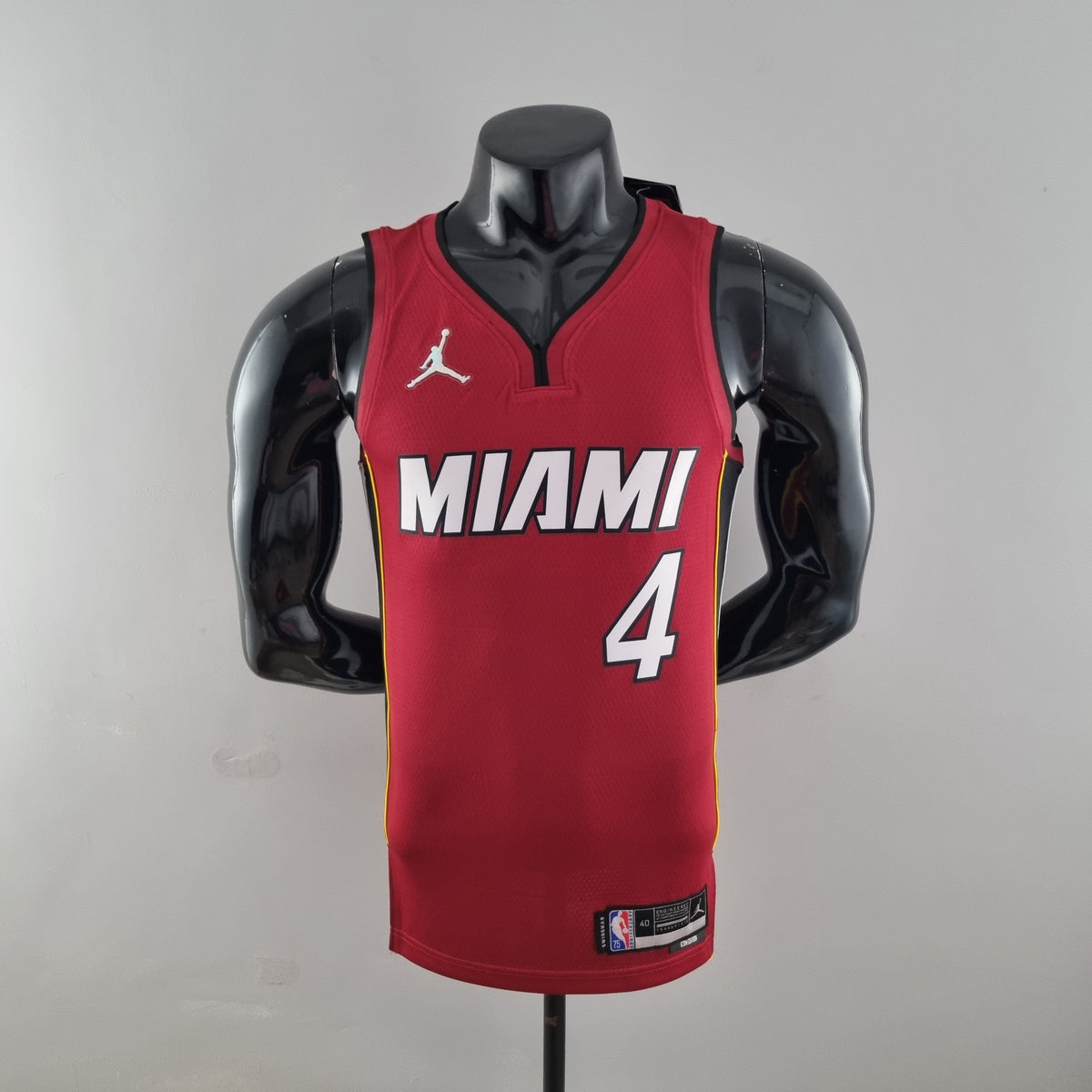 Camisola NBA Miami Heat #4 Oladipo - 75° Aniversário Red