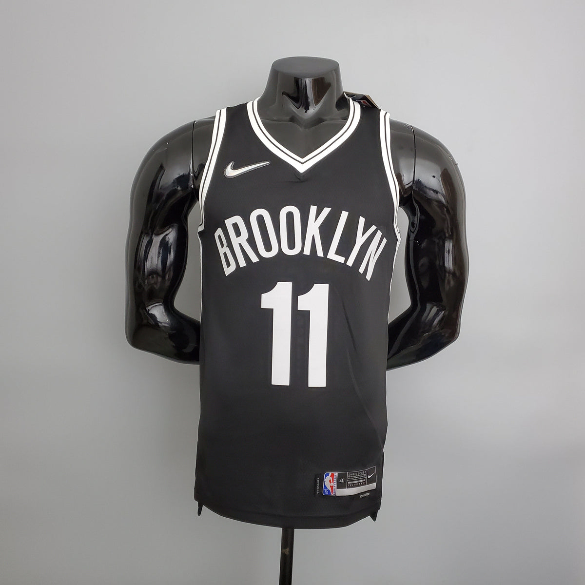 Camisola NBA Brooklyn Nets #11 Irving - 75° Aniversário Black