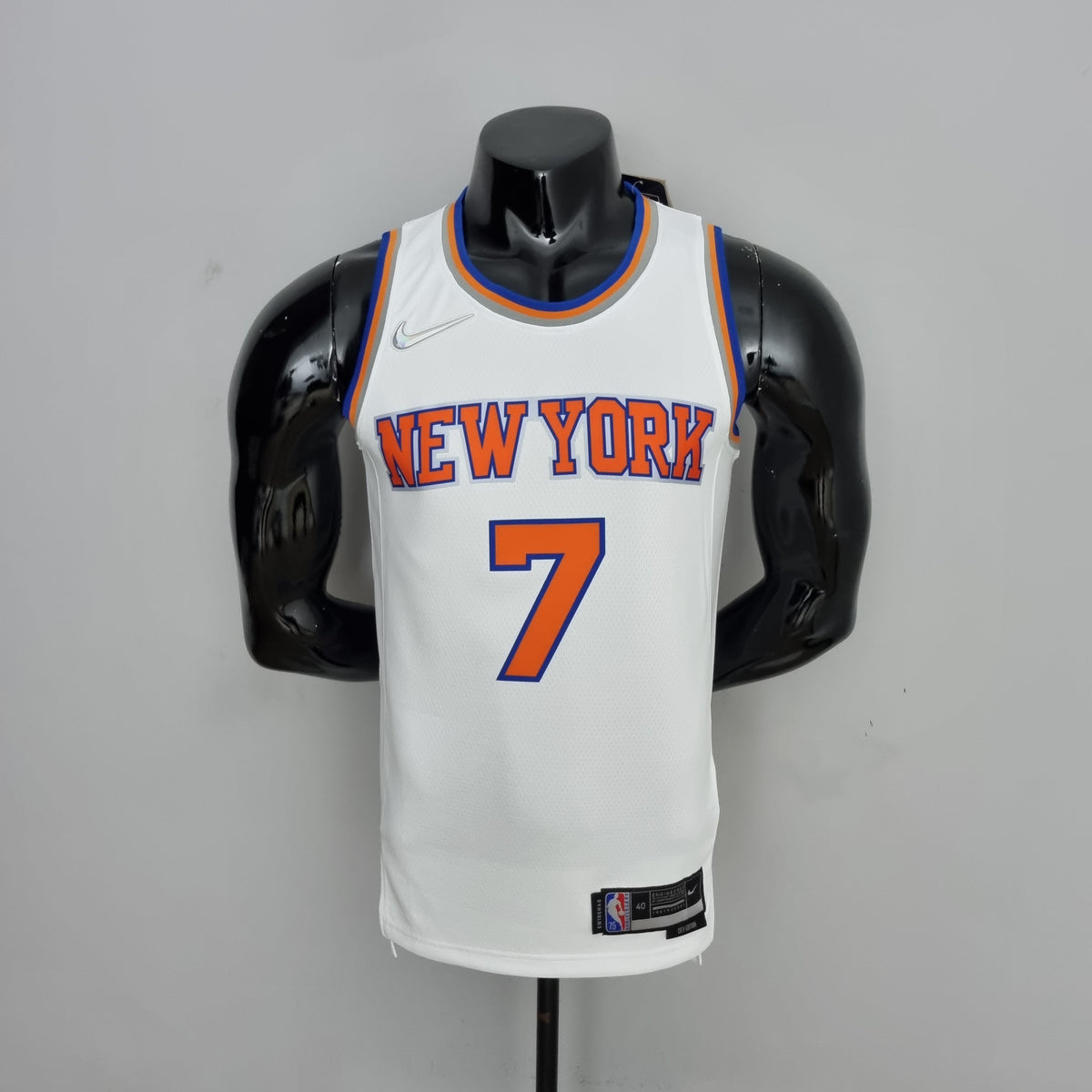 Camisola NBA NY Knicks #7 Anthony - 75° Aniversário White