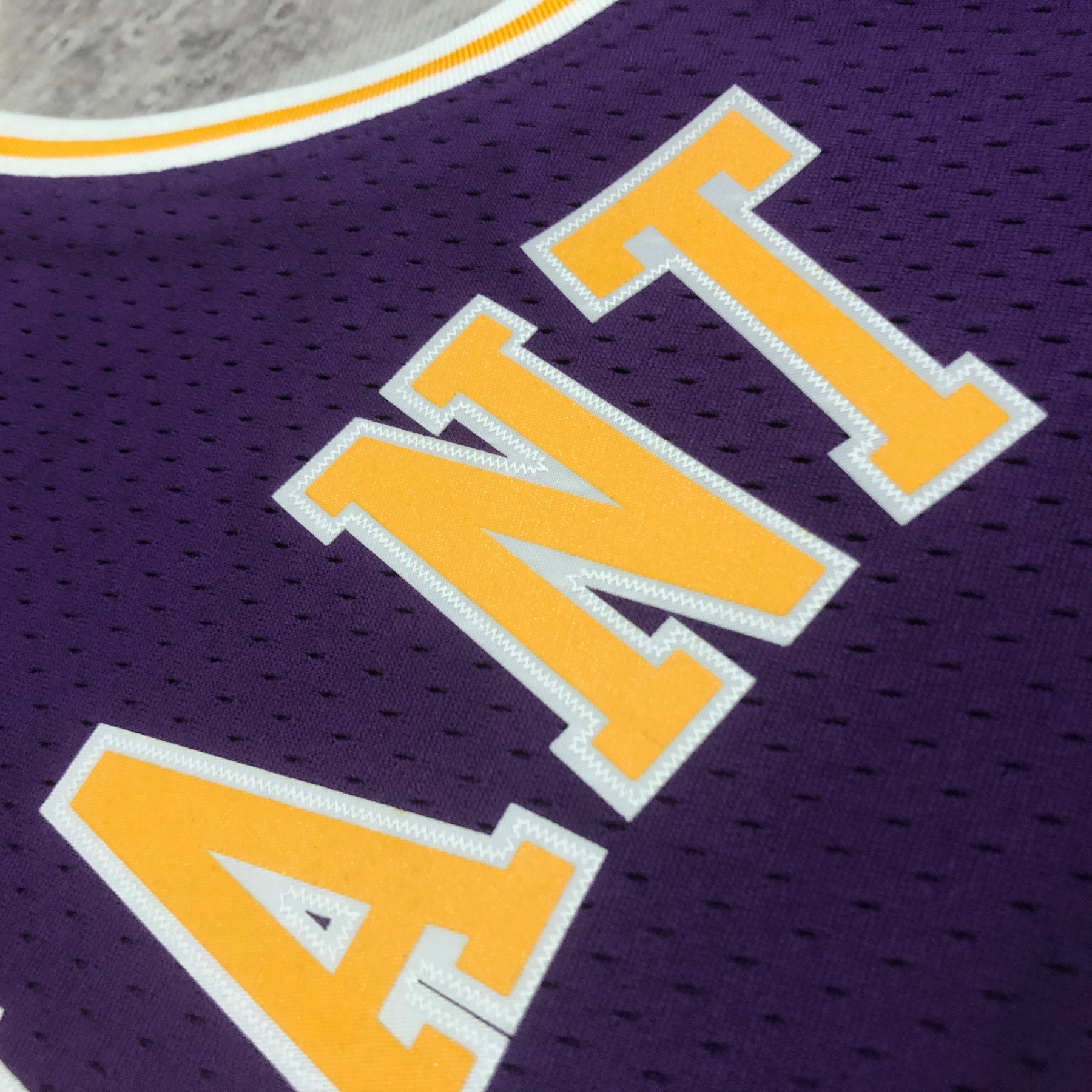 Camisola Los Angeles Lakers Mitchell & Ness Away 96/97