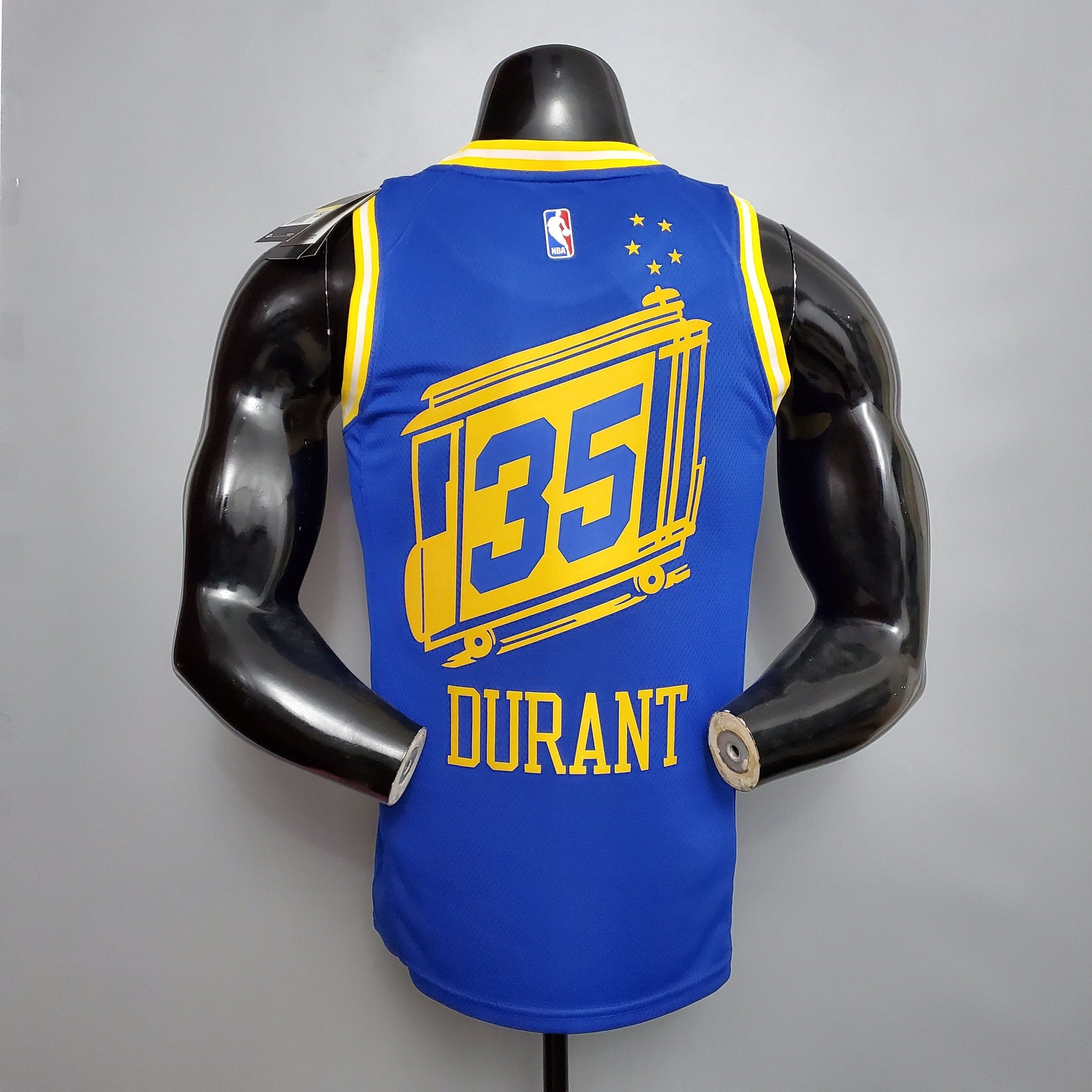 Camisola NBA Golden State Warriors #35 Durant - Train Blue