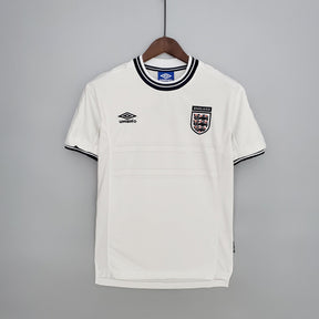 Camisola Retrô Seleção Inglaterra 2000/00 Home