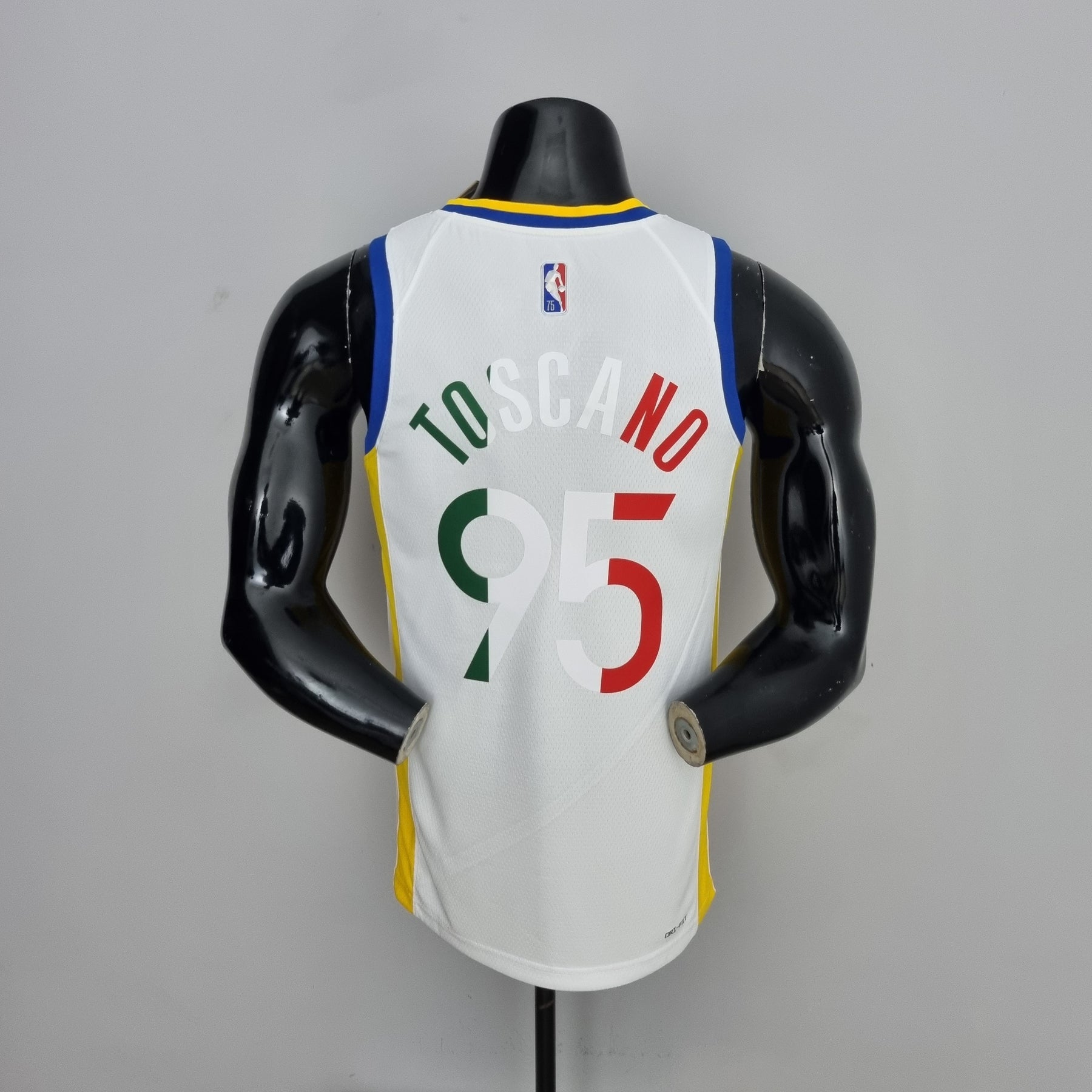Camisola NBA Golden State Warriors #95 Toscano - Mexico White