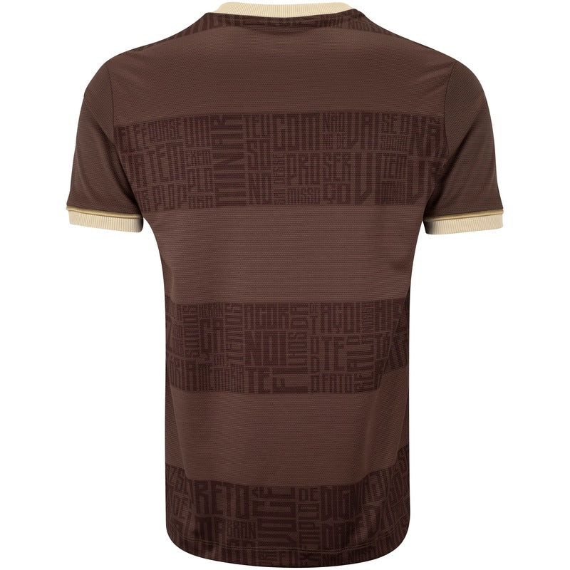 Camisola Flamengo Identidade 24/25 Masculina- Marrom