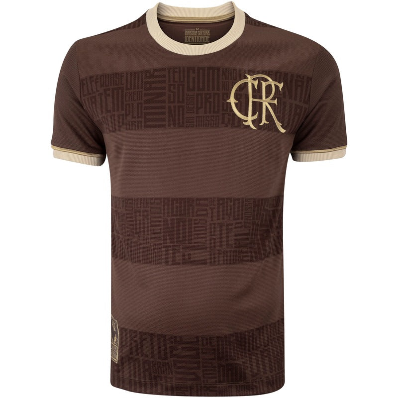 Camisola Flamengo Identidade 24/25 Masculina- Marrom