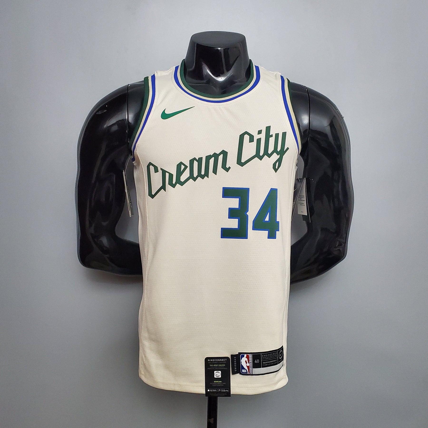 Camisola Milwaukee Bucks City Edition 19/20
