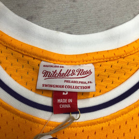 Camisola Mitchell & Ness  Los Angeles Lakers 1984-1985 Amarela