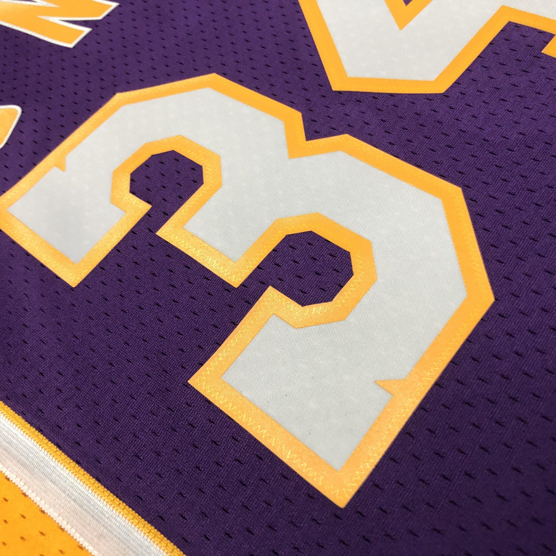 Camisola Mitchell & Ness Lakers Shaquille O'Neal 1999-2000 Roxa