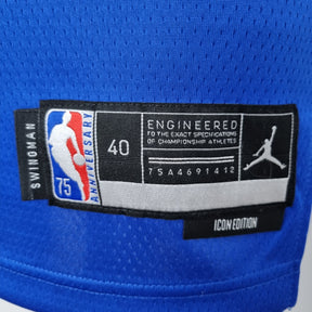 Camisola NBA NY Knicks #7 Anthony - 75° Aniversário Limited Blue